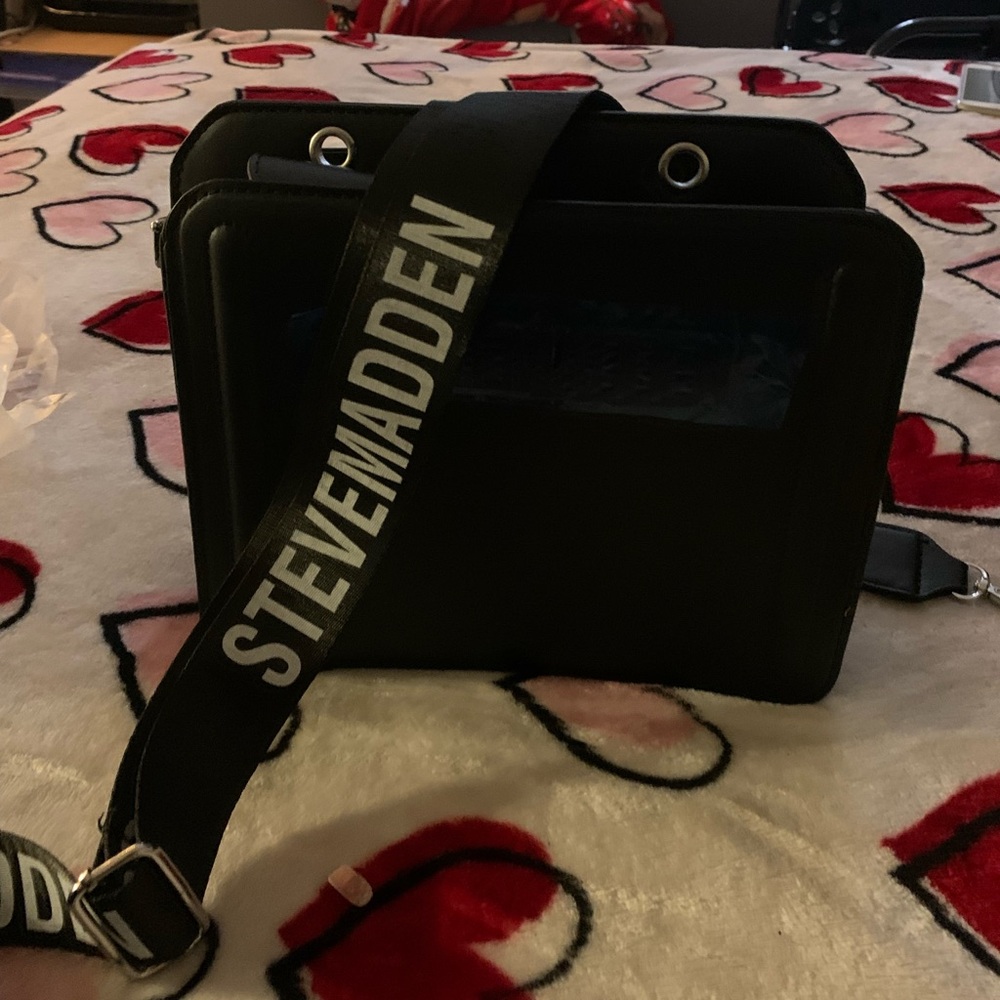 STEVE MADDEN BEVELYN BLK BAG